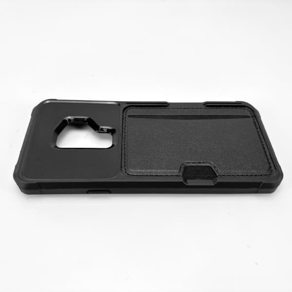 Skyddande Samsung S9 Plus-telefonfodral med korthållare