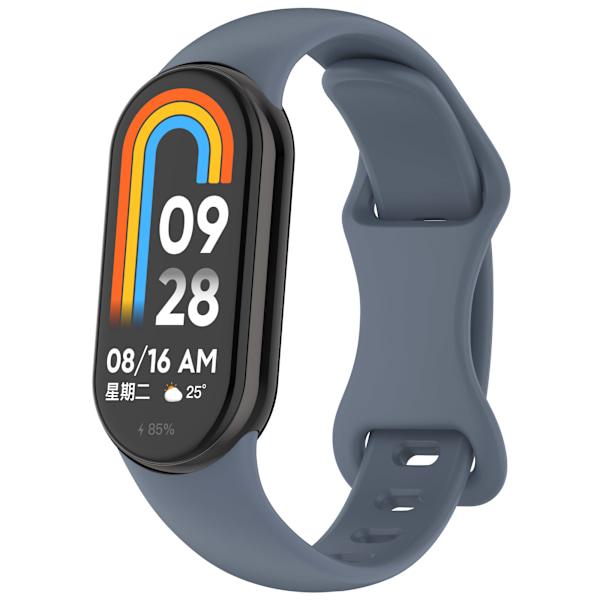 Silikonarmband för Xiaomi Mi Band 9/8 Blå