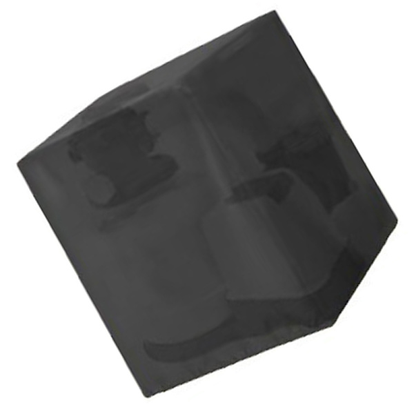 INF Vejrbestandigt vandpumpedæksel - Sort - 55x50x62cm L