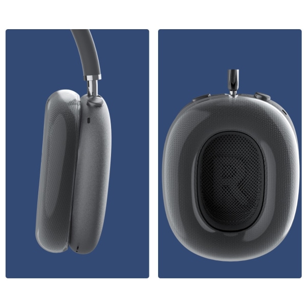 TPU-Ersättnings Öronkuddar för Airpods Max Transparent