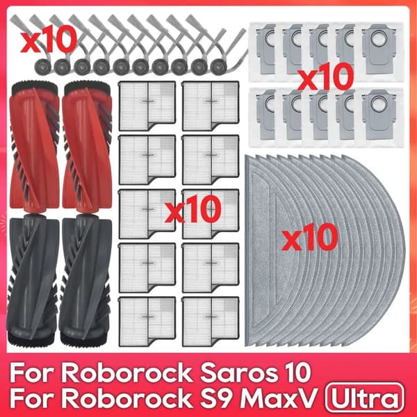 Roborock Saros 10/S9 MaxV Ultra -vaihtosarja