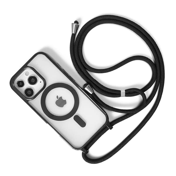 Magnetisk snor telefoncover kompatibelt med Apple iPhone 14 Pro Max - Sort Model 11