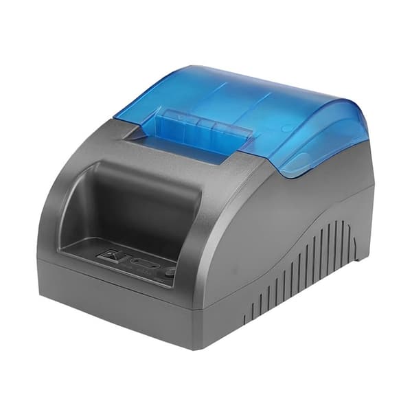 58mm Termisk Bluetooth USB Kvittoskrivare - Kompakt och Mångsidig, Kompatibel med Android, iOS och Windows Black+Blue Black+Blue