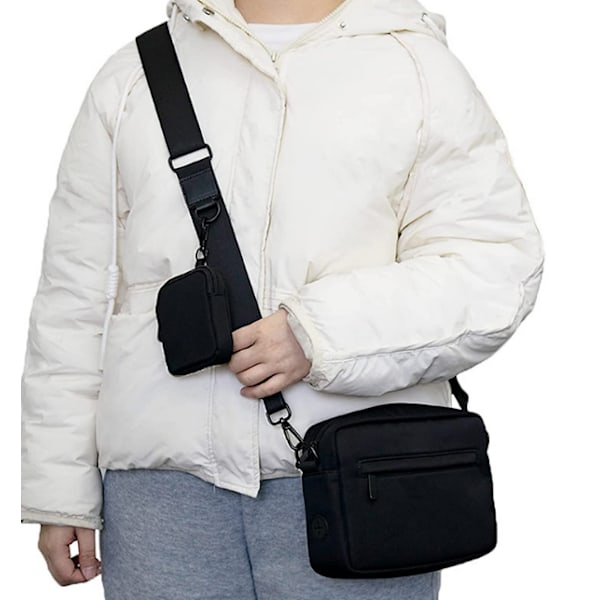 Tyylikäs Crossbody laukku naisille Musta