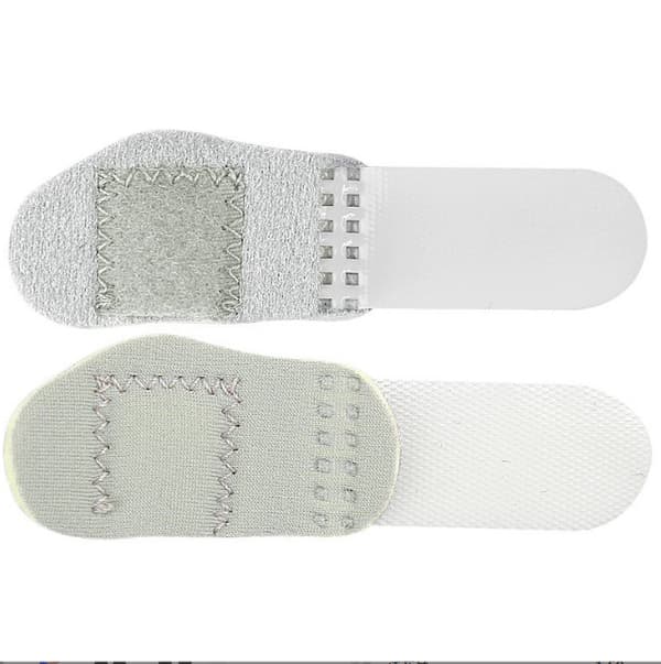 5 Pack Justerbar Finger Splint Support Brace Grey Grey