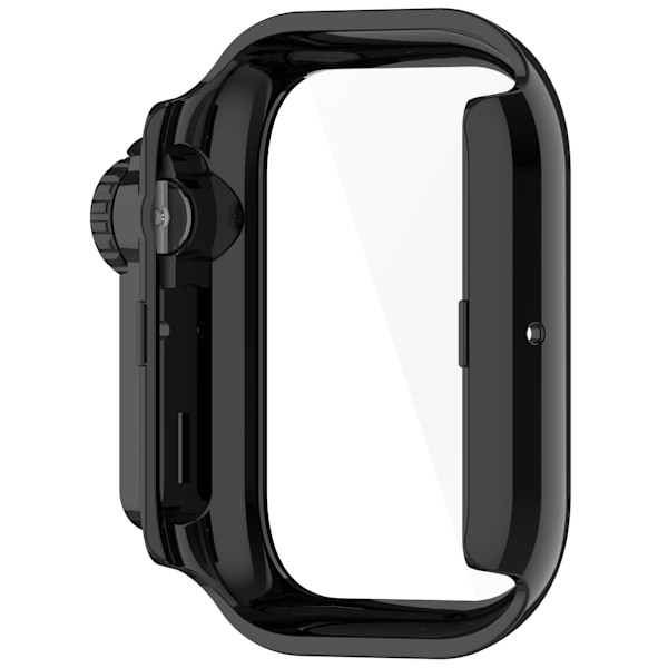 Honor Watch 5 beskyttelsesetui med hærdet glasskærmskærm Sort
