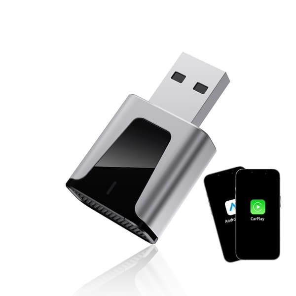 Mini USB Trådløs CarPlay & Android Auto 2-i-1 Smart Car Box J30 - Øjeblikkelig forbindelse