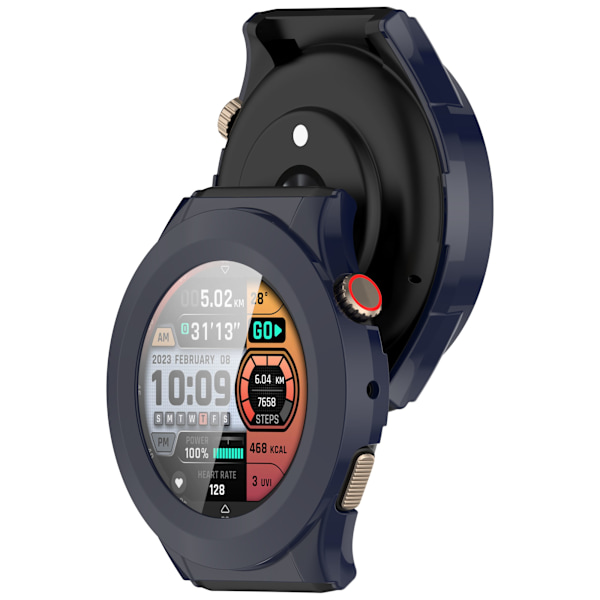 Amazfit Cheetah Pro/Round Beskyttelsescover & Skærmbeskytter Blå