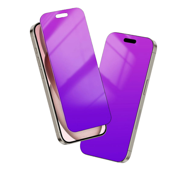 Hærdet glasskærmbeskytter med Privacy Shield til iPhone 16 iPhone 16 Plus