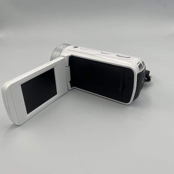 HD-Digitalkamera med Vidvinkelobjektiv White White