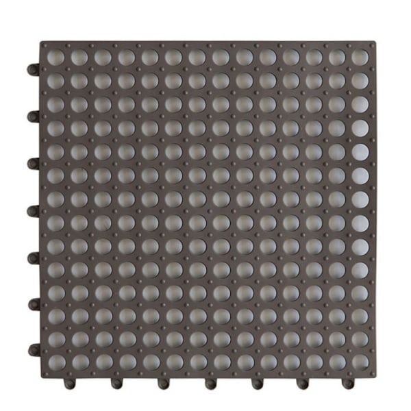 12-pack halkfria avloppsbara diskställ Grey Grey