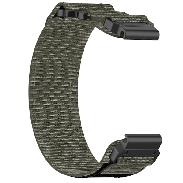 Garmin Nylon klockarmband för Garmin Fenix 8 Grå 26 mm