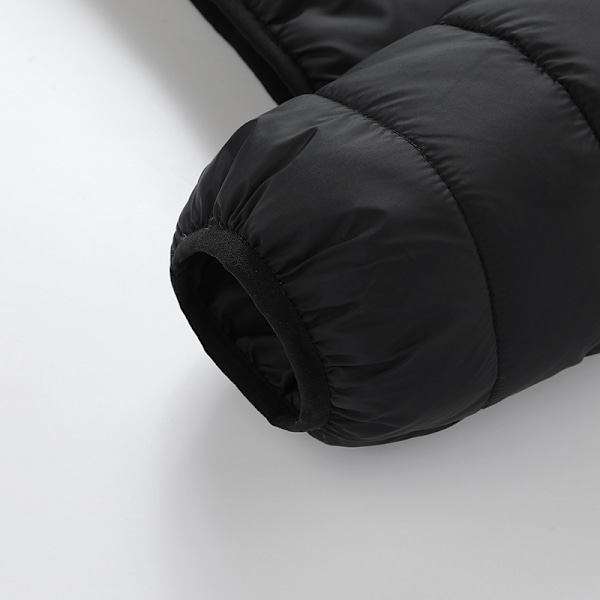 Opvarmet jakke med dobbelt kontrol og 9 varmezoner - sort 4XL