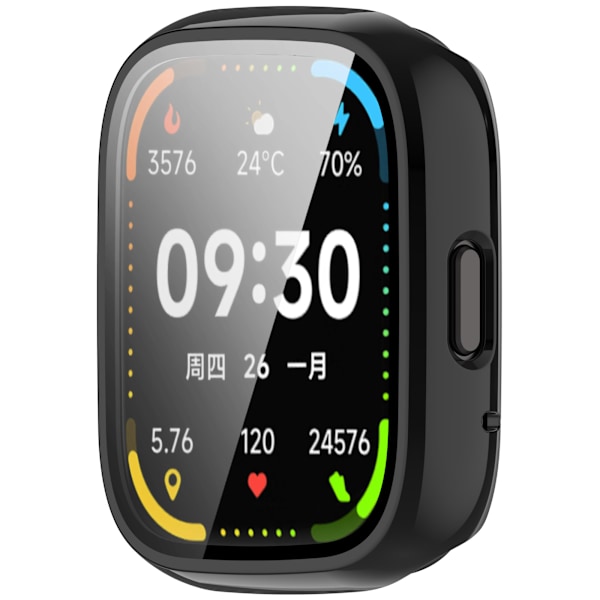 Skyddsfodral för Letscom Watch 3 Svart