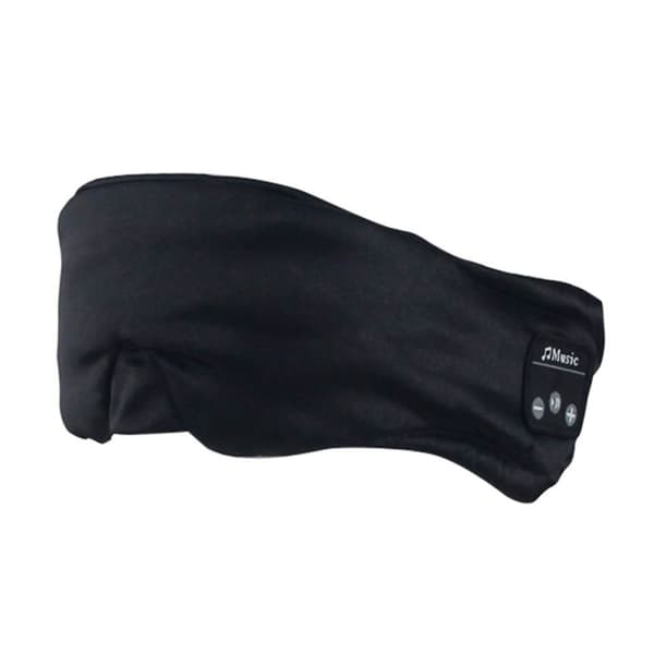 Bluetooth Sovmask med Inbyggda Högtalare Black Black