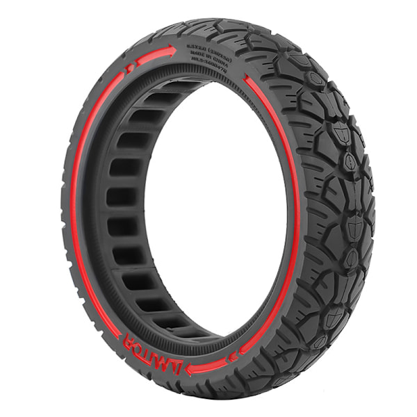 Puhkeamaton rengas Xiaomi M365 8.5x2.0 (230x50) musta/punainen
