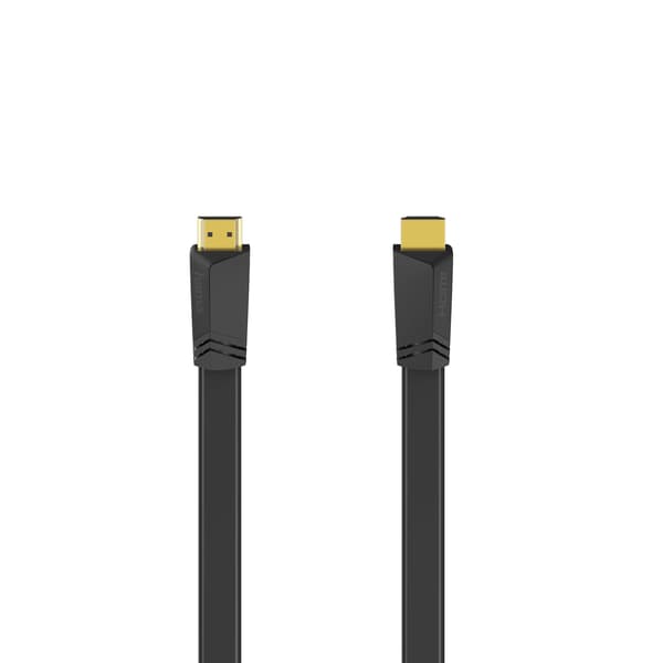 Kabel HDMI Ethernet Platt Svart 3m