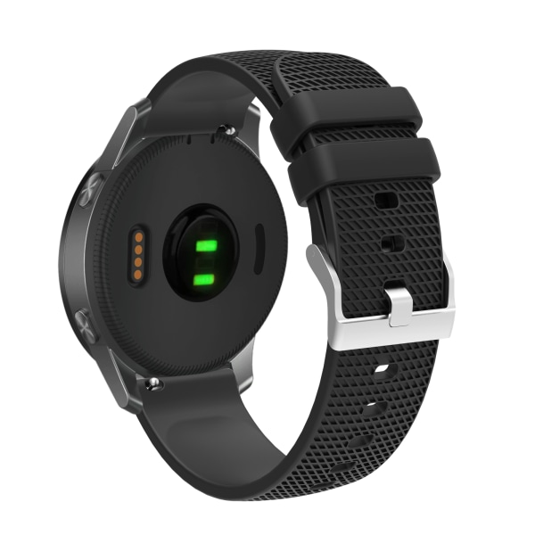 Klockarmband för Samsung Galaxy Watch 22 mm Svart