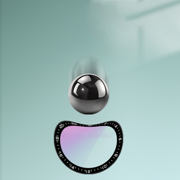 3D Buet Skærmbeskytter til Huawei Watch GT2 46mm - Sort