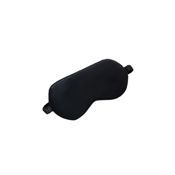 Sömnmask i 100 % Mulberry Silk Svart