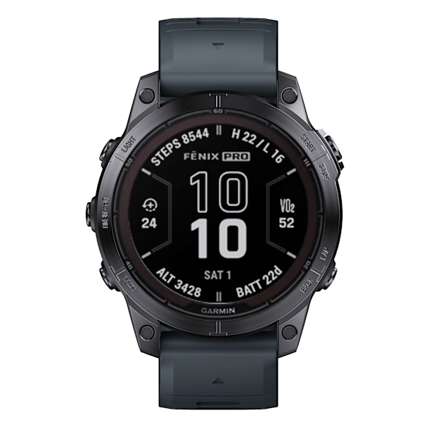 Stilfuld Quick Release Rem til Garmin Fenix 7X Pro Mørkegrå