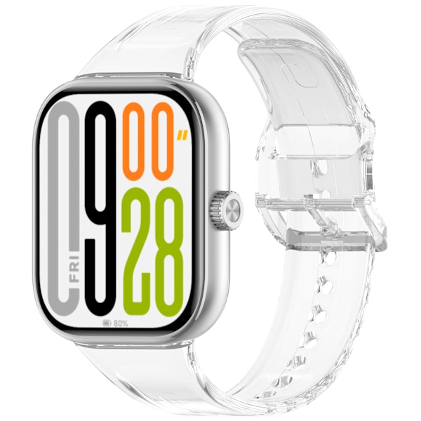 Transparent TPU-rem för Redmi Watch 5 & Xiaomi Band 9 Pro Transparent