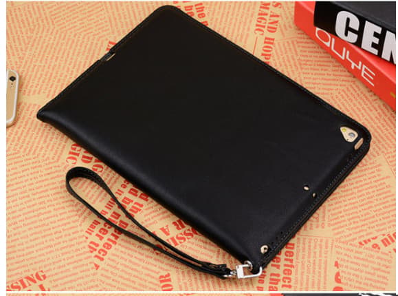 Premium PU Læder Etui til iPad Pro 9.7 (2016) Black Black