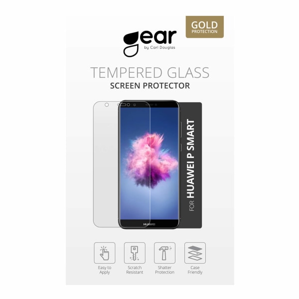 GEAR Härdat Glas 2.5D Huawei P Smart