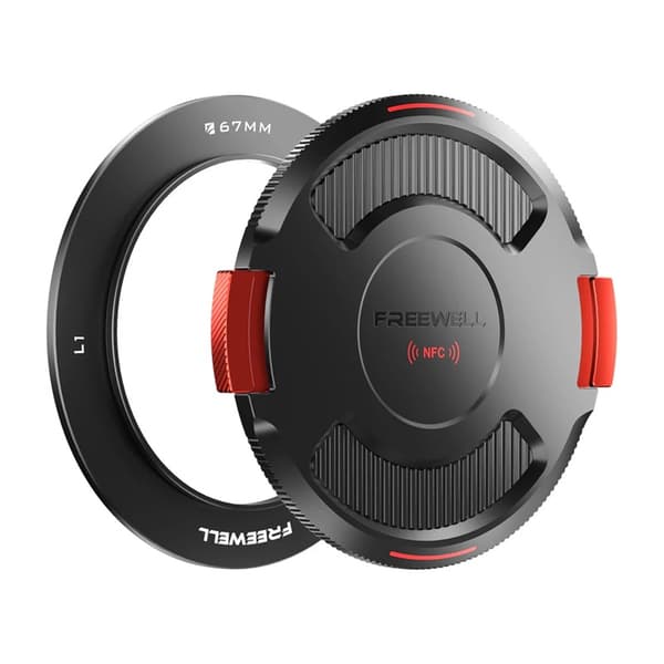 Freewell 67 mm basring med lock, kompatibel med Real Locking VND/CPL-systemet