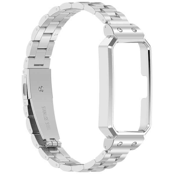 Rustfrit stålrem til Huawei Band 10/9/8 Black Black