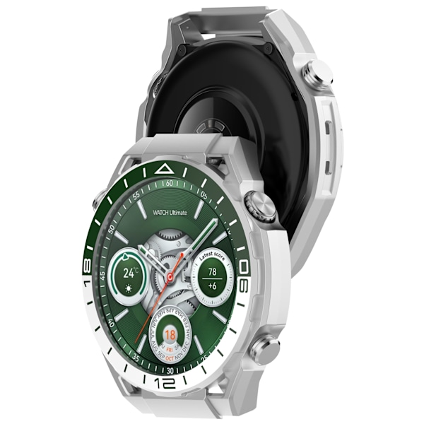 Huawei Watch GT4 46mm Transformationsetui - Sølv PC