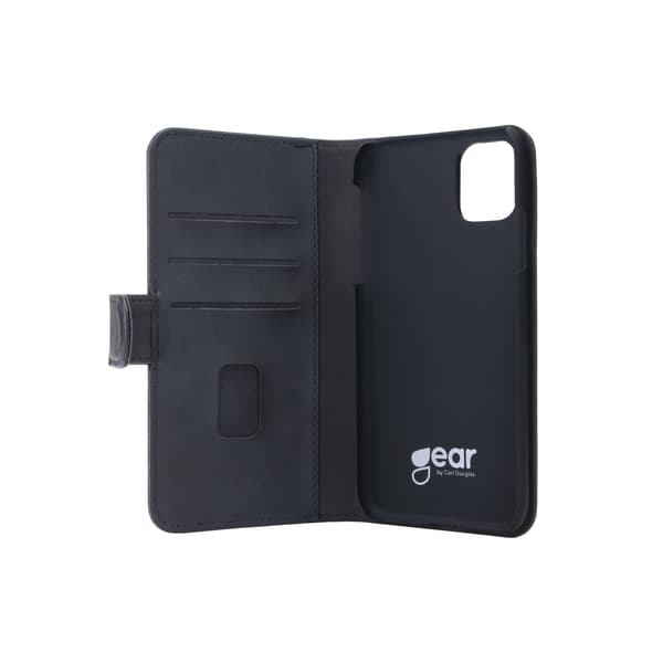 Mobilcover 2-i-1 med 3 kortpladser, sort - iPhone 11