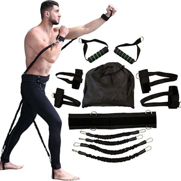 Boksning Resistance Band Set 60 lbs 60 lbs