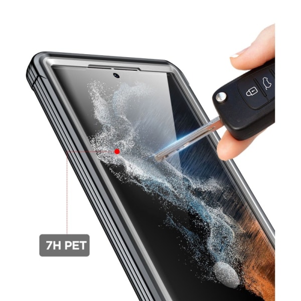 Iskunkestävä vedenpitävä matkapuhelinkotelo Musta  Samsung S23 U Musta