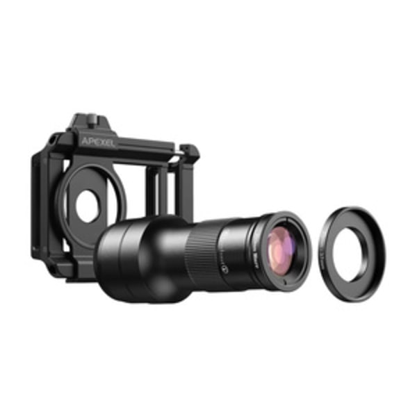 Apexel TeleMacro 2-in-1 puhelimen linssisarja