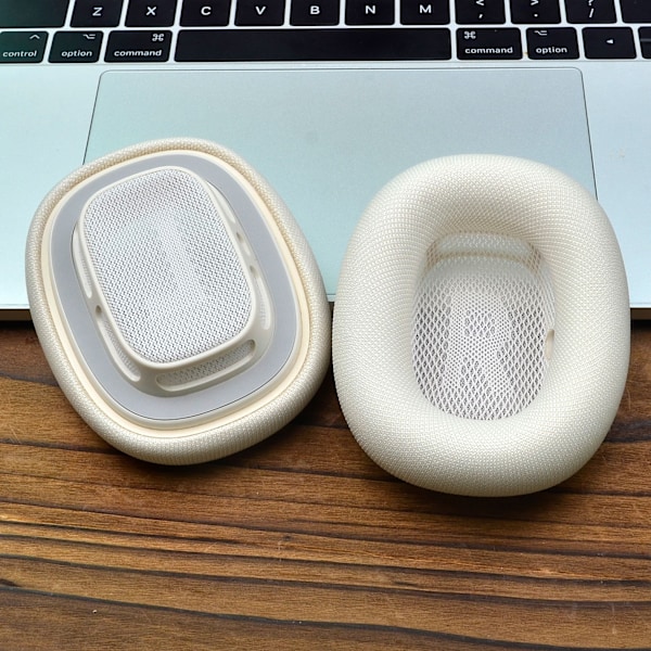 Ørepuder til Apple AirPods Max, 2-pak Hvid