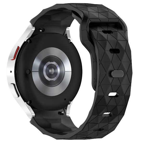 Galaxy Watch6/5/4 Silikonarmband Svart