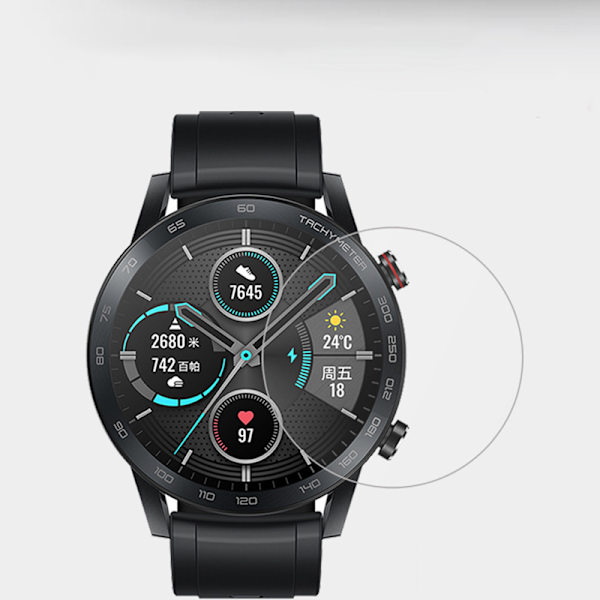 Skærmbeskytter i hærdet glas til Samsung Watch 4 Classic 42mm