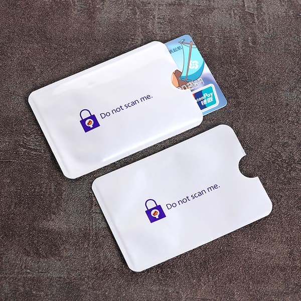 12 pakke RFID-blokeringskorthylstre B