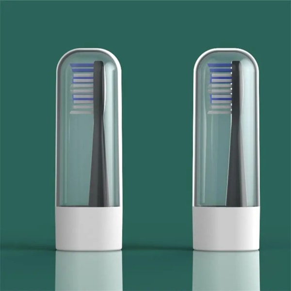 Skyddsfodral för borsthuvudet Elektriska tandborsthuvuden Transp Transparent