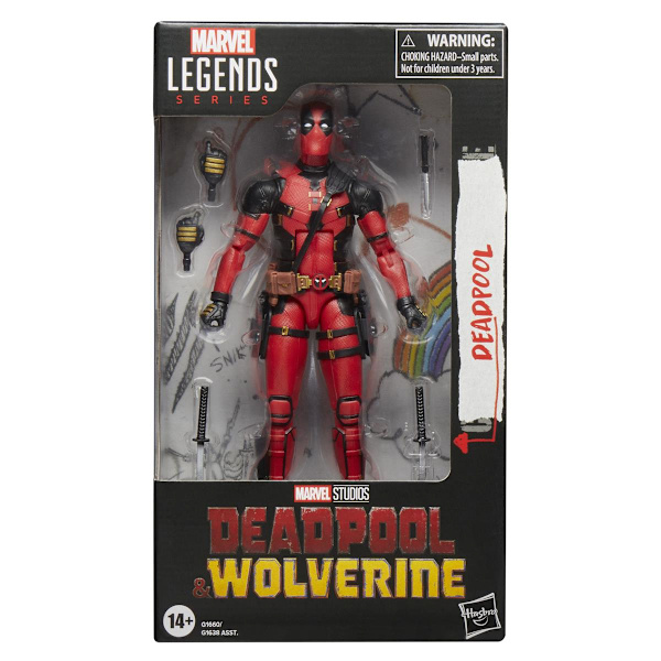 Legends Series Deadpool & Wolverine 6 Inch Figure, Deadpool