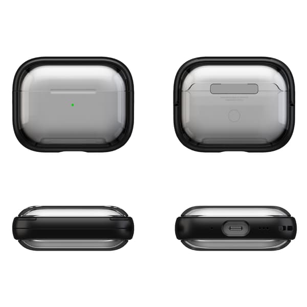 Läpinäkyvä suojakotelo Airpods Pro 2:lle