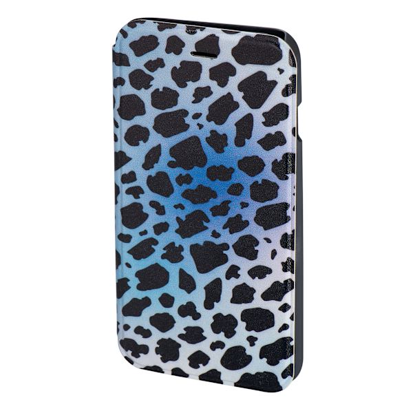 Mobilcover Leopardblå - iPhone 6/6S