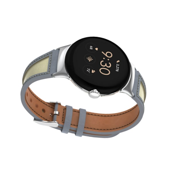 Patchwork Google Pixel Watch Band Grå
