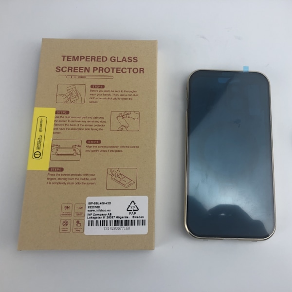 Magnetiskt Fodral med Integritetsskydd för iPhone iPhone 15 Champagne