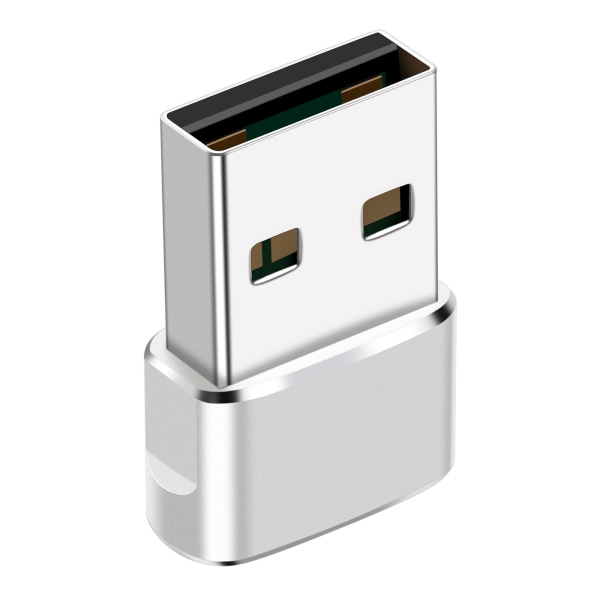 Typ-C till USB 2.0-adapter Grå