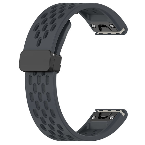 Garmin foldbar urrem 26MM Platinum grå