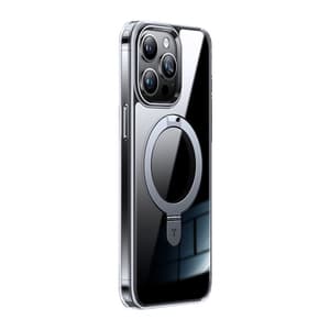 Torras telefonfodral UPRO Ostand Clear för iPhone 15 PRO (transparent)