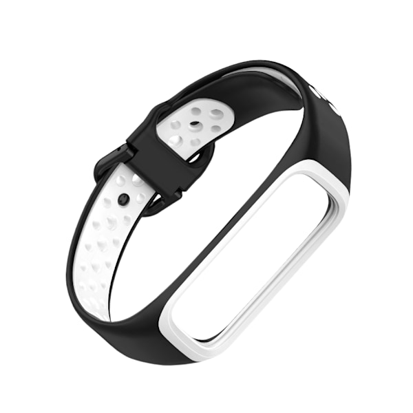 Samsung Galaxy Fit2 tofarvet rem Sort + Hvid