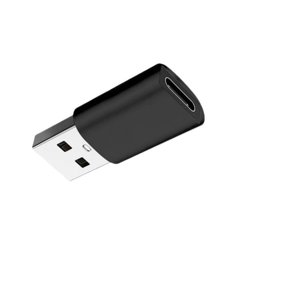USB 3.0 uros - Type-C naaras -sovitin digitaaliseen ääneen (2 kpl) Black Black